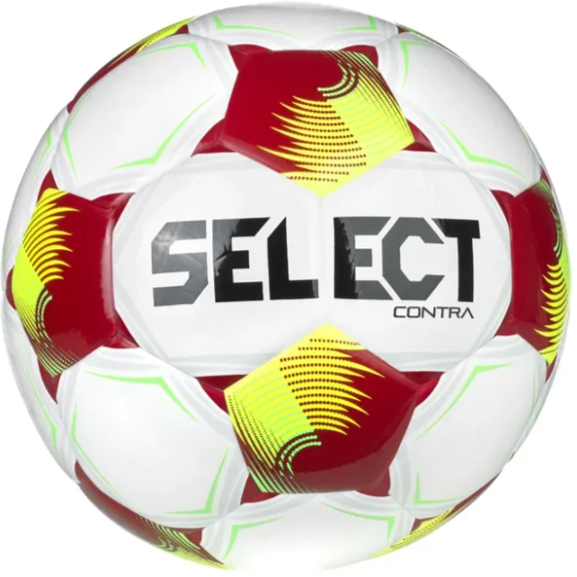 Míč fotbalový Select FB Contra bílo červená - Velikost míče: 4