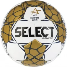 Míč házenkářský Select HB Ultimate EHF Champions League bílo zlatá
