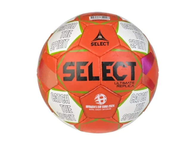 Míč házenkářský Select HB Ultimate Replica EHF Euro Women červeno bílá