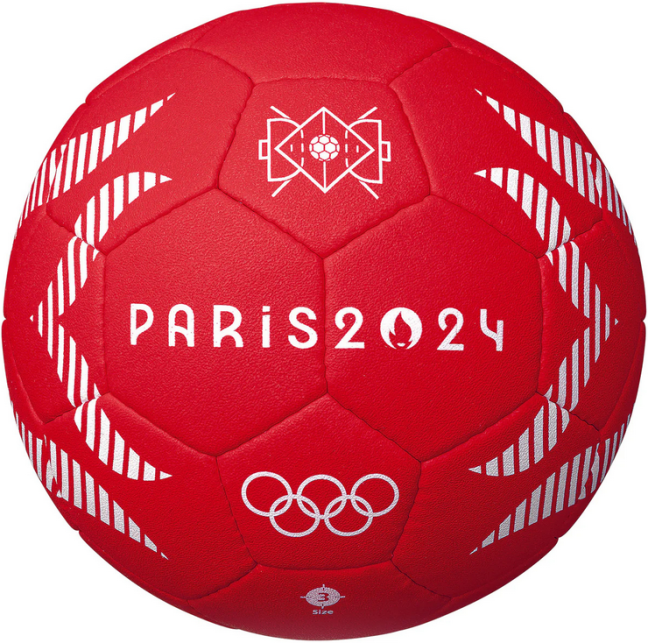 Míč házenkářský MOLTEN H3A5000-S4F OH Paris 2024 - Velikost míče: 3