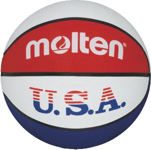 Míč basketbalový MOLTEN BC5R-USA - Velikost míče: 5