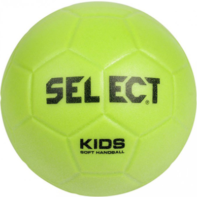 Míč házenkářský SELECT Kids Soft Handball - lime - Velikost míče: 0