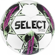 Míč futsalový SELECT FB Futsal Attack bílo růžová