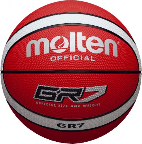 Míč basketbalový MOLTEN BGR7- RW - Velikost míče: 7