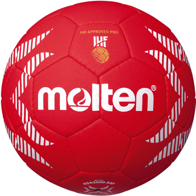 Míč házenkářský MOLTEN H3A5000-S4F OH Paris 2024 - Velikost míče: 3