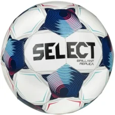 Míč fotbalový Select FB Brillant Replica bílo modrá