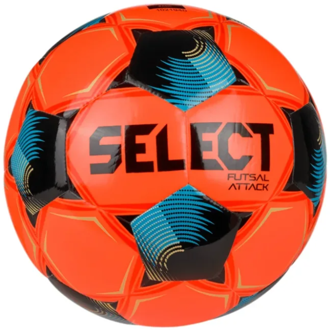 Míč futsalový Select FB Futsal Attack oranžovo modrá