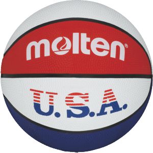 Míč basketbalový MOLTEN BC7R-USA - Velikost míče: 7