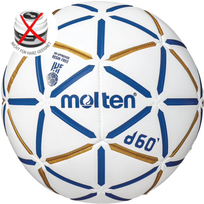 Míč házenkářský MOLTEN D5000-BW (d60 PRO)