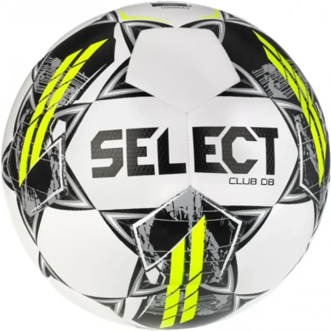 Míč fotbalový Select FB Club DB bílo šedá - Velikost míče: 3