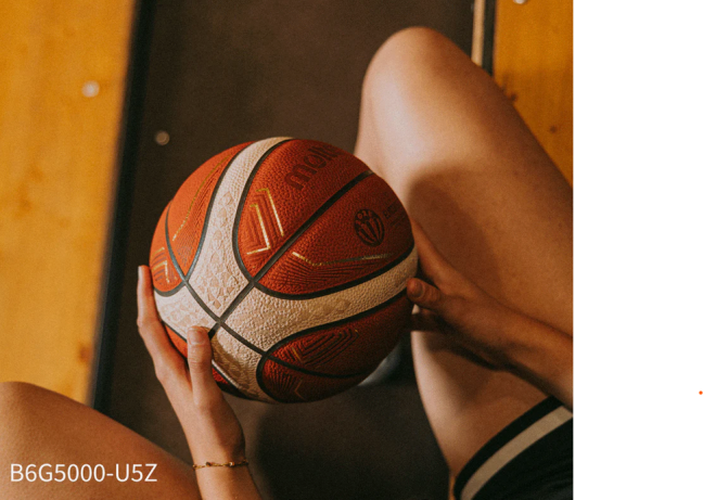 Míč basketbalový MOLTEN B6G5000-U5Z - Velikost míče: 6