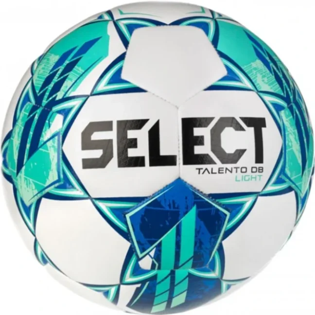 Míč fotbalový Select FB Talento DB bílo zelená - Velikost míče: 5