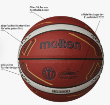 Míč basketbalový MOLTEN B6G3800-U5Z