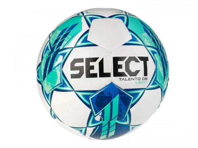 Míč fotbalový Select FB Talento DB bílo zelená - Velikost míče: 5