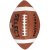 Míč na americký fotbal - hnědý