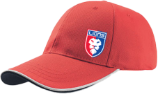 LIONS kšiltkovka červená