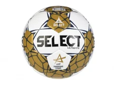 Míč házenkářský Select HB Ultimate EHF Champions League bílo zlatá