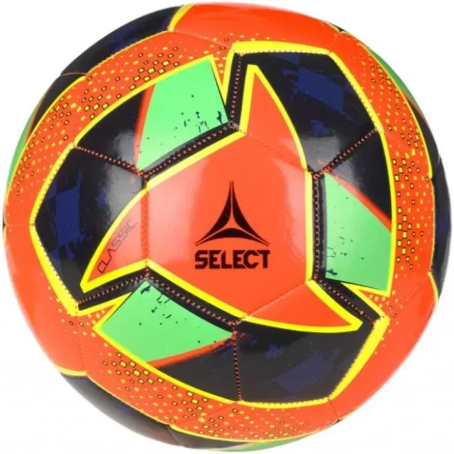 Select FB Classic oranžovo zelená - Velikost míče: 4