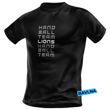 LIONS COLLECTION tričko černá ver.3