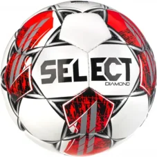 Míč fotbalový Select FB Diamond bílo červená