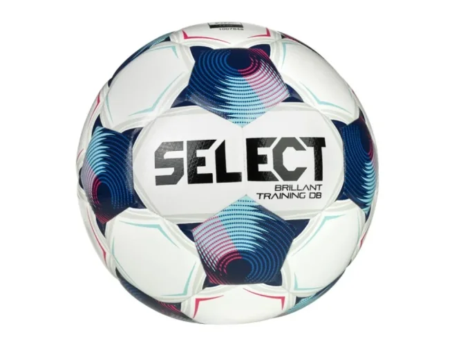 Míč fotbalový Select FB Brillant Training DB bílo modrá - Velikost míče: 4