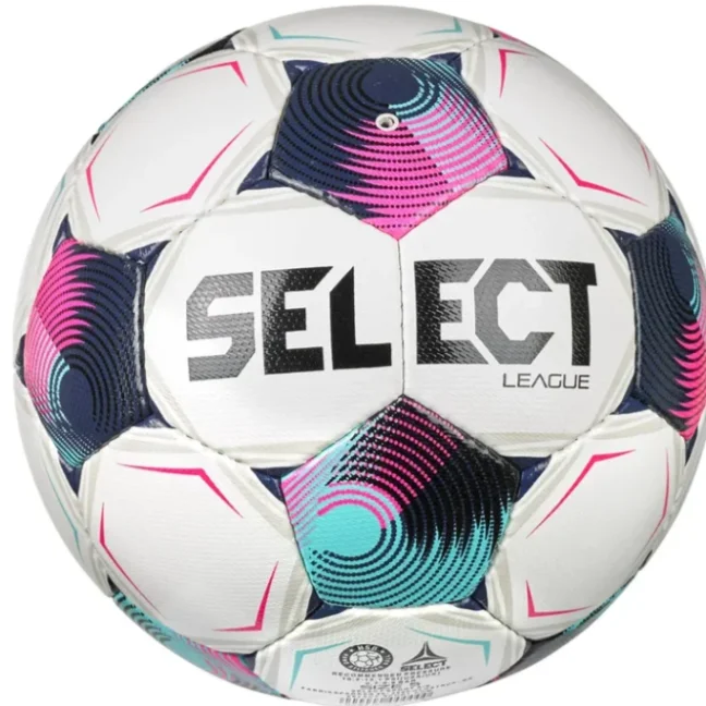 Míč fotbalový Select FB League CZ Chance Liga 2026/27 bílo růžová
