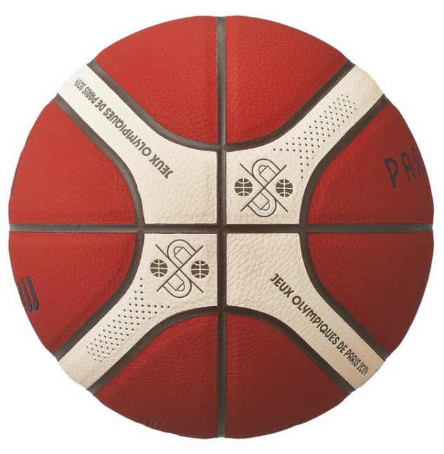 Míč basketbalový MOLTEN B7G3800-S4F OH Paris 2024