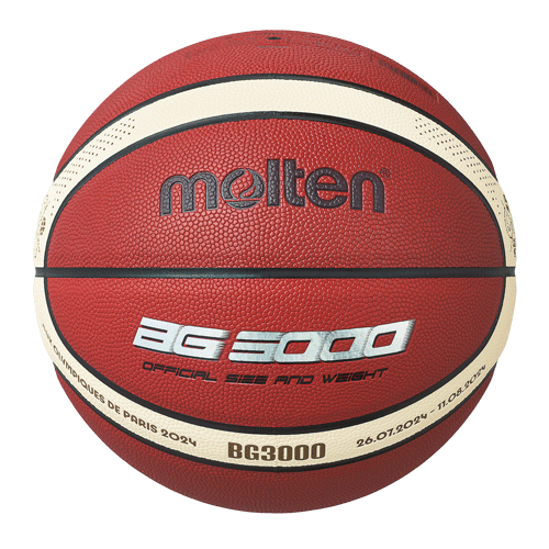 Míč basketbalový MOLTEN B7G3000-S4F OH Paris 2024 - Velikost míče: 7