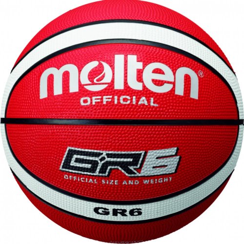 Míč basketbalový MOLTEN BGR6- RW - Velikost míče: 6