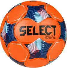 Míč fotbalový Select FB Brillant Super TB oranžovo modrá