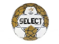 Míč házenkářský Select HB Ultimate EHF Champions League bílo zlatá