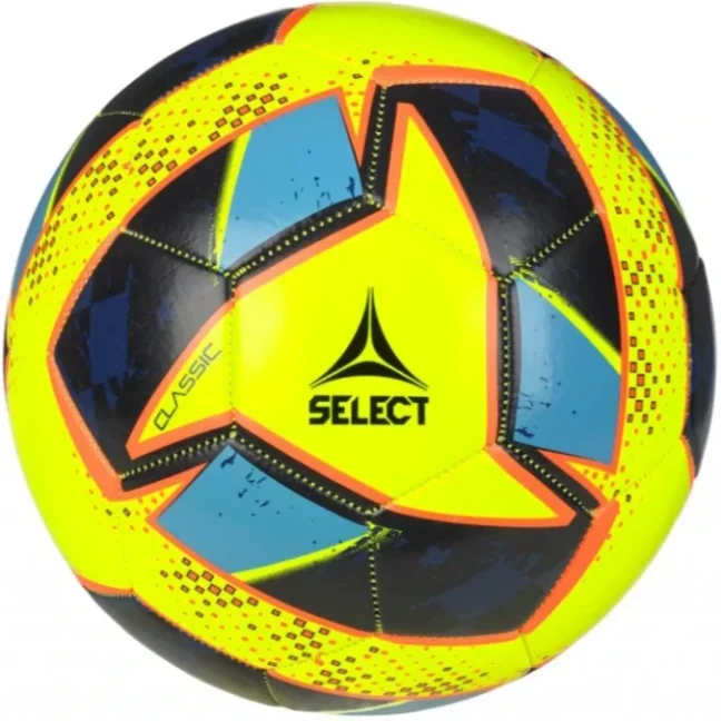 Míč fotbalový Select FB Classic žluto modrá - Velikost míče: 5