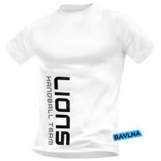 LIONS COLLECTION tričko bílá ver.1