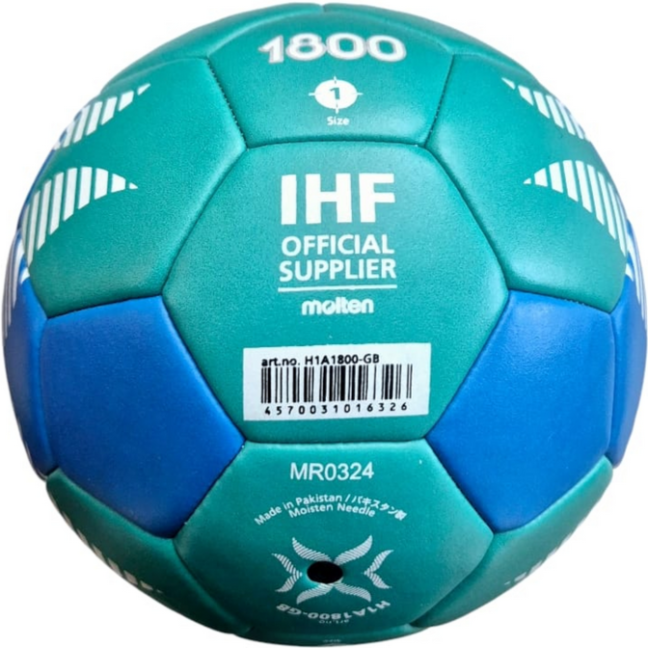 Míč házenkářský MOLTEN H1A1800-GB - Velikost míče: 1