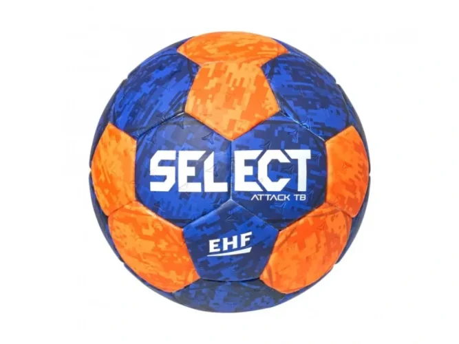 Míč házenkářský  Select HB Attack TB modro oranžová - Velikost míče: 0