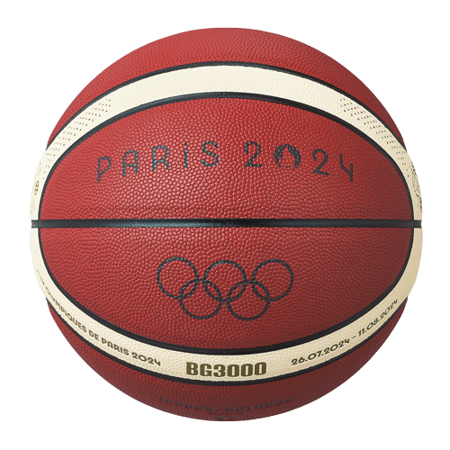 Míč basketbalový MOLTEN B7G3000-S4F OH Paris 2024 - Velikost míče: 7