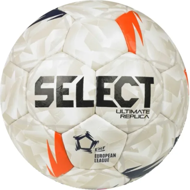 Míč házenkářský Select HB Replica EHF European League bílá - Velikost míče: 1