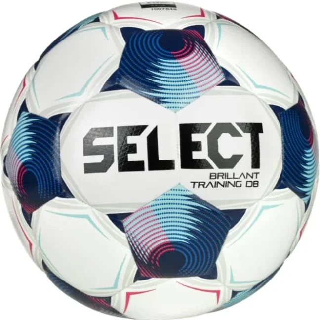 Míč fotbalový Select FB Brillant Training DB bílo modrá - Velikost míče: 5