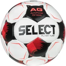Míč fotbalový Select FB Flash Turf bílo červená