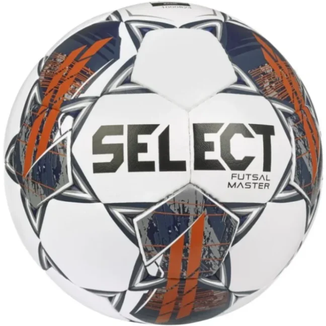Míč futsalový Select FB Futsal Master Grain bílo oranžová