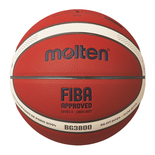 Míč basketbalový MOLTEN B7G3800-S4F OH Paris 2024