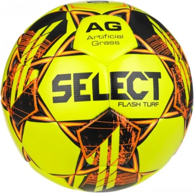 Míč fotbalový Select FB Flash Turf žlutá - Velikost míče: 5