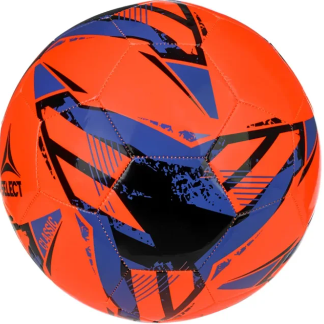 Míč fotbalový Select FB Classic oranžovo modrá - Velikost míče: 5