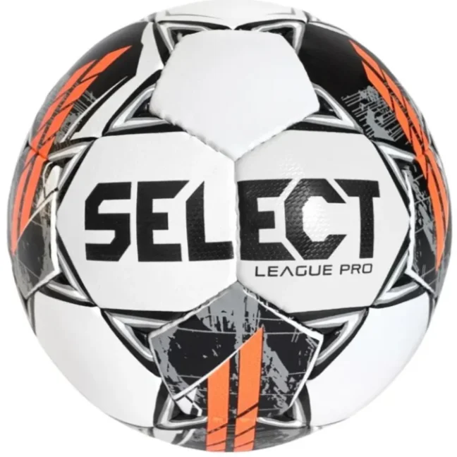 Míč fotbalový Select FB League Pro bílo šedá - Velikost míče: 4