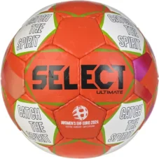 Míč házenkářský Select HB Ultimate EHF Euro Women oranžovo bílá