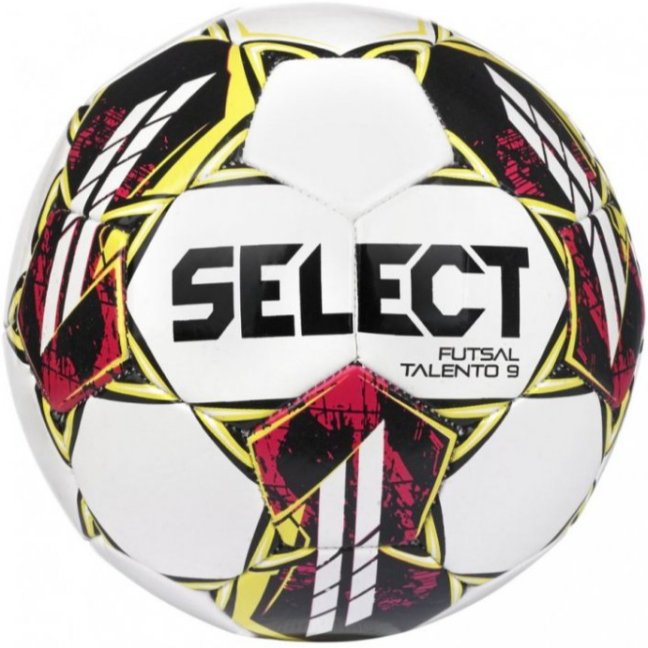 Míč futsalový SELECT FB Futsal Talento 9 bílo žlutá - Velikost míče: 0