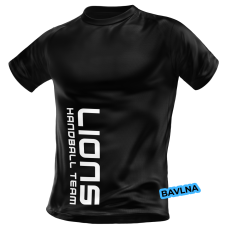 LIONS COLLECTION tričko černá ver.1