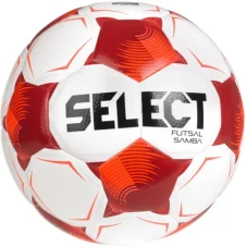 Míč futsalový Select FB Futsal Samba bílo červená