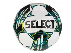 Míč fotbalový Select FB Match DB bílo tyrkysová